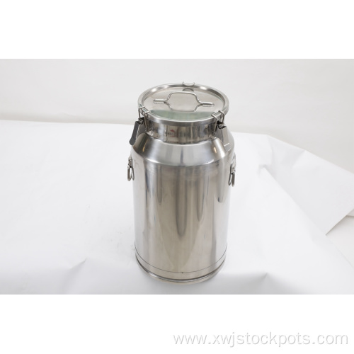 Stainless Milk Bucket with Lid